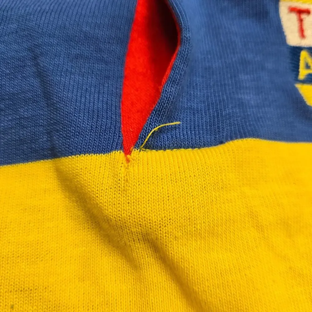 Vintage OshKosh 3T polo colorblock shirt. Flaws‎